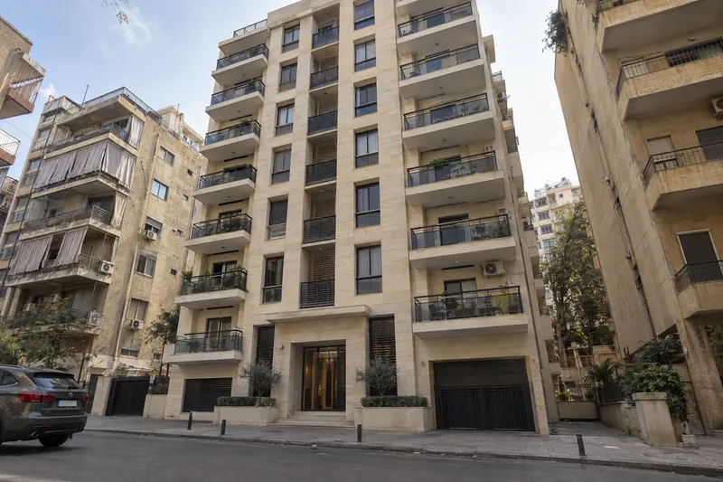 Residential building façade by BaytiFix, Achrafieh, Beirut